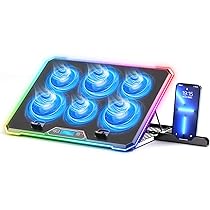 【6つ冷却ファン 極速放熱 RGBライト】 ノートパソコン冷却パッド スタンド Amazon.co.jp: LiANGSTAR ノートパソコン冷却パッド 6つ冷却